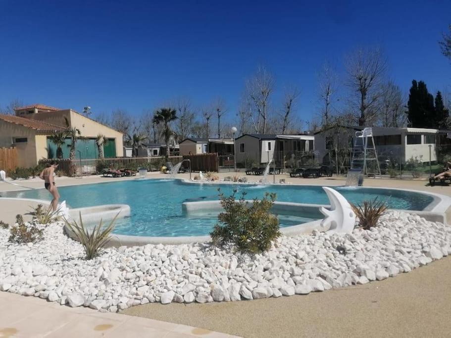 Mobil Home Familial Neuf De 2024 Pour 8 Personnes Valras-Plage Exteriör bild