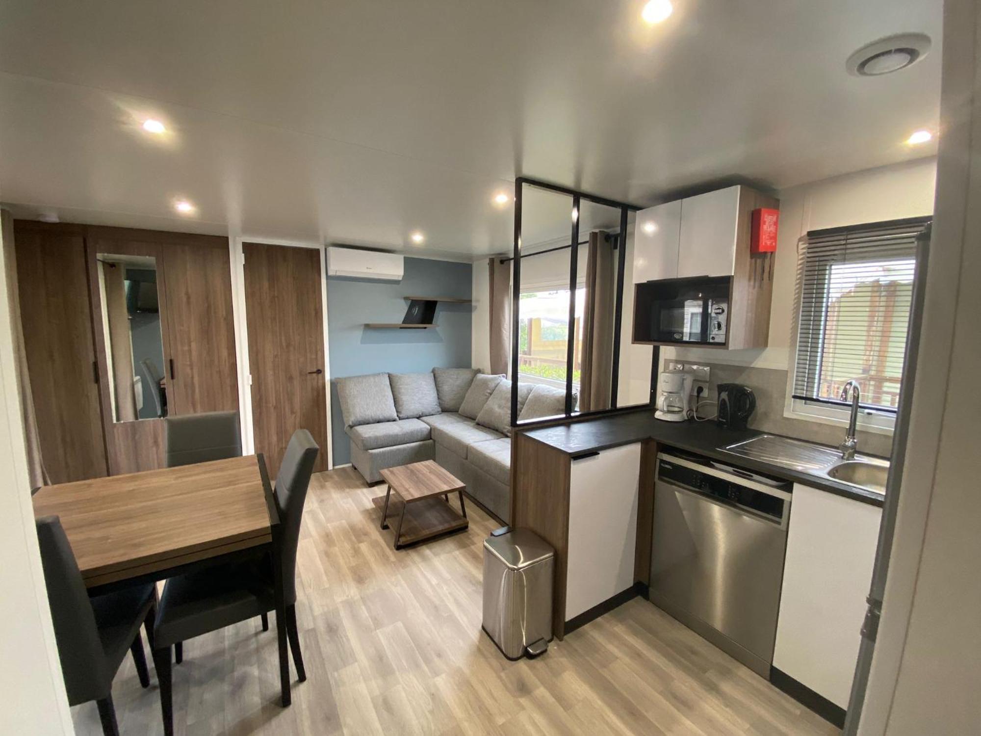 Mobil Home Familial Neuf De 2024 Pour 8 Personnes Valras-Plage Exteriör bild